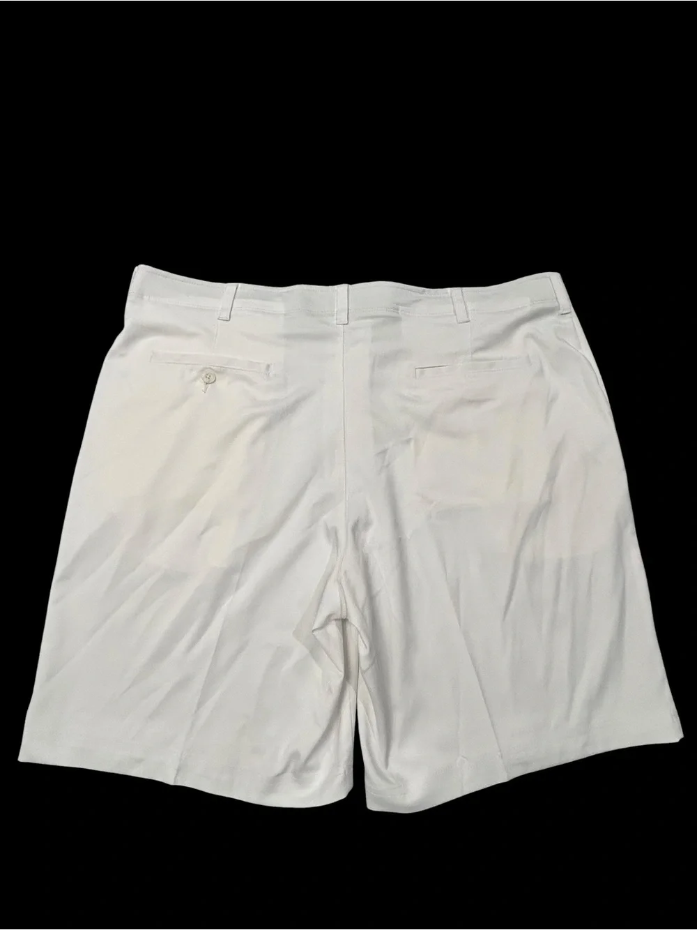 Pro Tour Men's White Performance Golf Shorts 42/9 Polyester Elastane Stretch